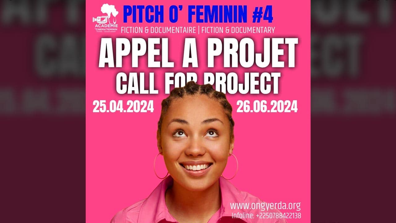 Cinéma : Appel à projets pour la 4e édition de Pitch O’Féminin