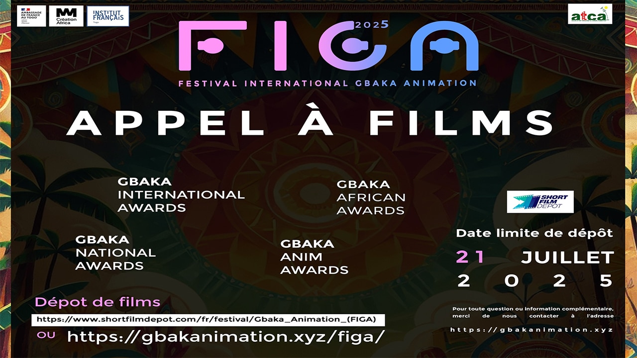 Animation : Le FIGA 2025 ouvre son appel à films pour célébrer l’animation africaine à Lomé