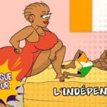 Blague fête de l’indépendance : couple qui discute des factures