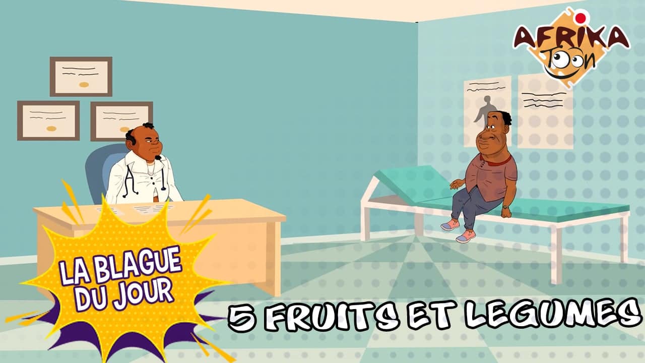 5 fruits et légumes par jour | Blague du jour