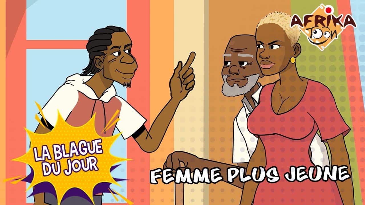 Femme plus jeune | La Blague du jour