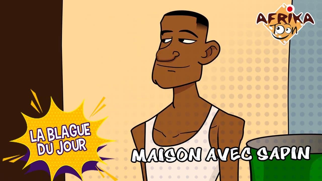Maison avec sapin | La Blague du jour