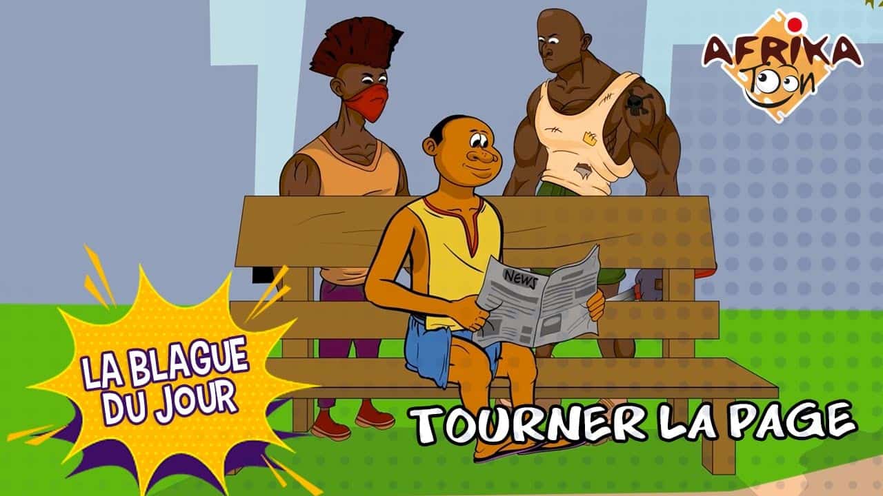 Tourner la page | La blague du jour