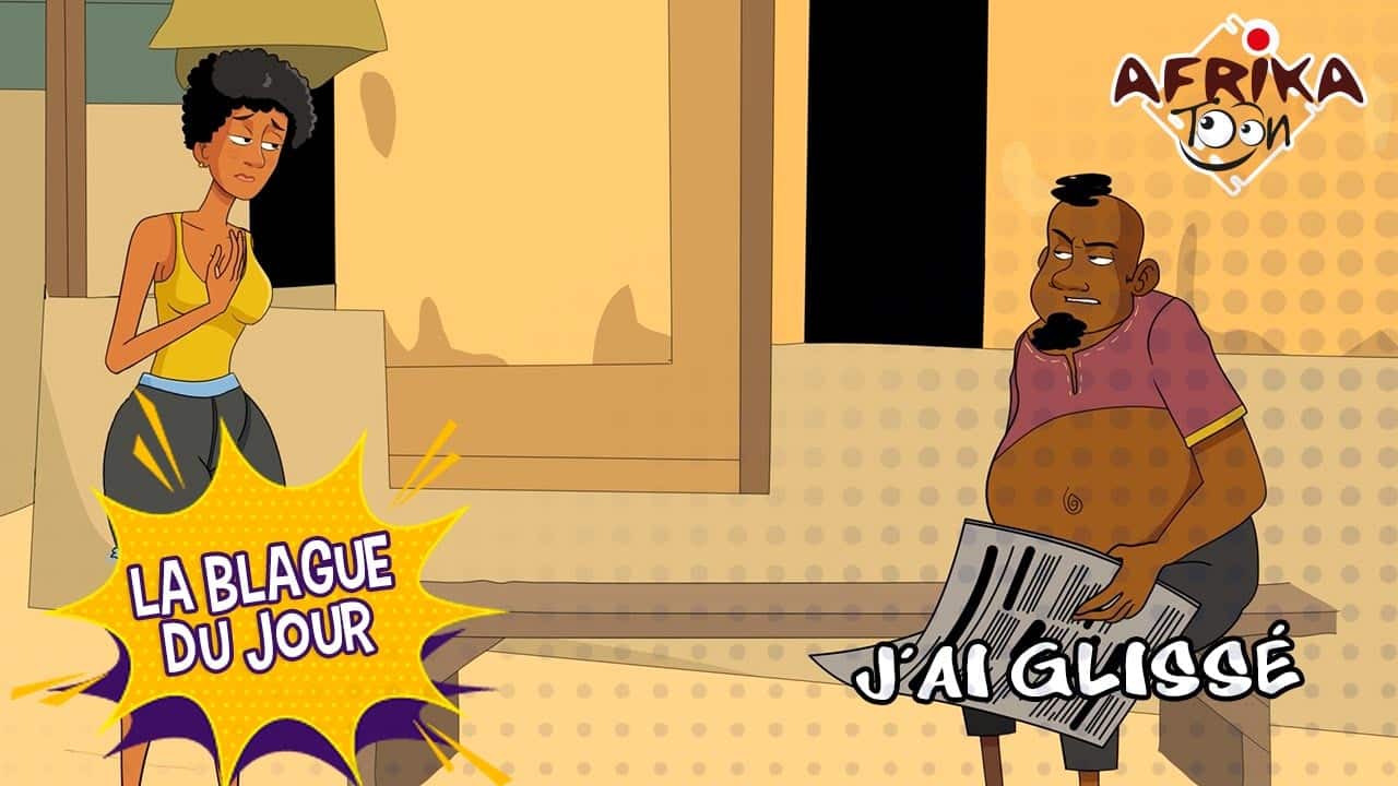 J’ai glissé | La blague du jour