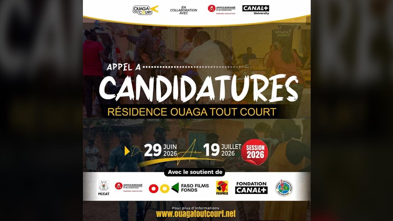 Cinéma : les candidatures ouvertes pour la 4ᵉ édition de la résidence OUAGA TOUT COURT