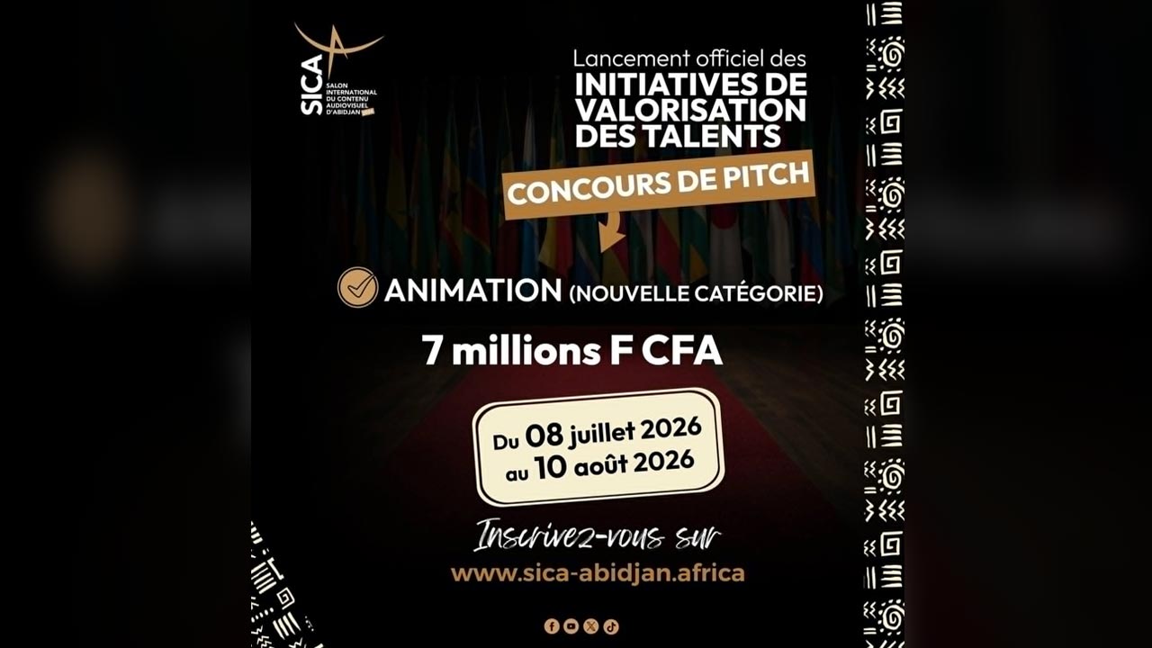 SICA 2026 : l’Animation entre pour la première fois au Concours de Pitch