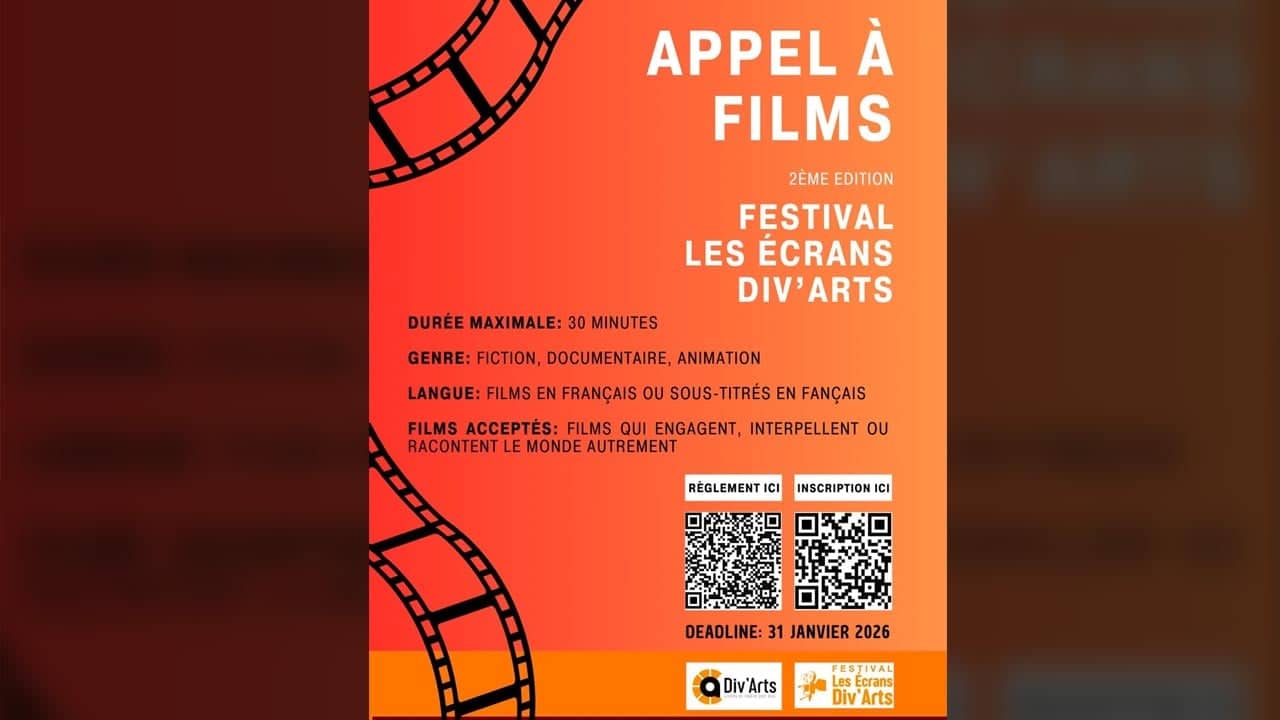 Cinéma/Animation : les Écrans Div’Arts lancent leur appel à courts-métrages pour 2026
