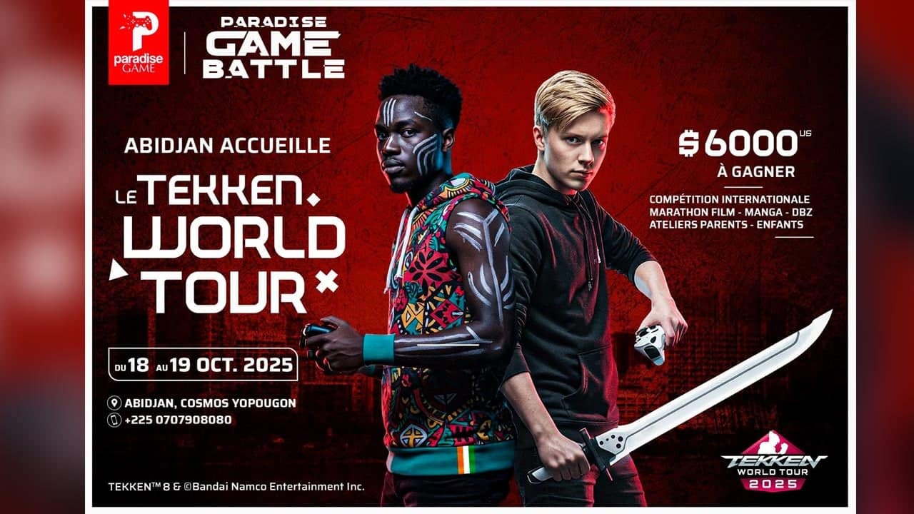 Gaming : Abidjan, nouveau carrefour africain de l’e-sport avec le Master Event du Tekken World Tour