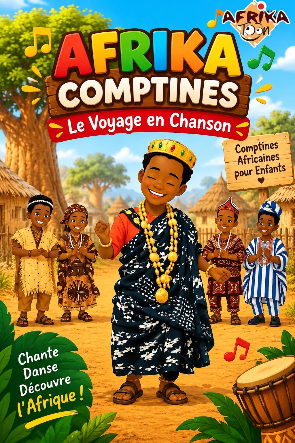 Voyage en Chanson 🎵 | AFRIKA COMPTINES | Comptines Africaines pour Enfants